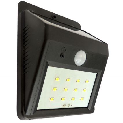 Grundig - LED Solarna svjetiljka sa senzorom 1xLED/0,25W/1xAA 600 mAh