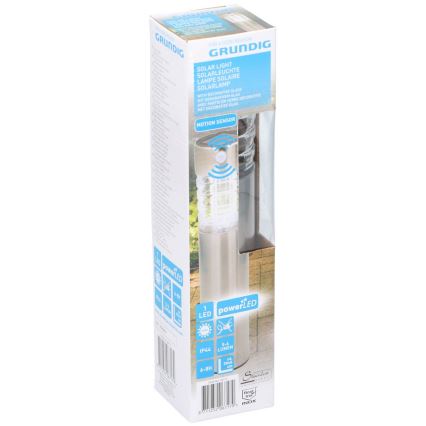Grundig - LED solarna lampa s senzorom pokreta i sumraka LED/1,2V 600 mAh IP44