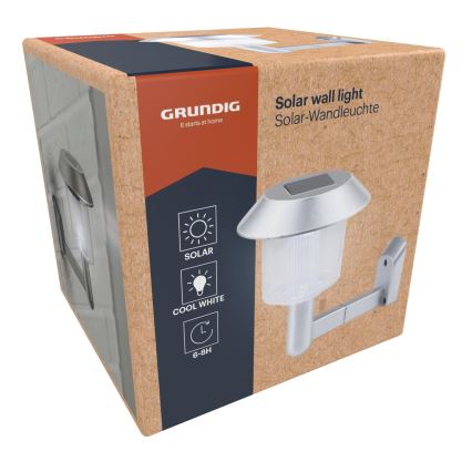 Grundig - LED Solarna zidna svjetiljka LED/1,2V