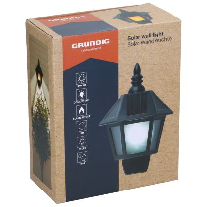 Grundig - LED Solarna zidna svjetiljka LED/1,2V IP44