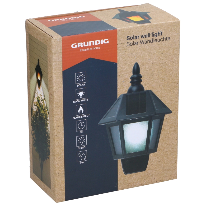 Grundig - LED Solarna zidna svjetiljka LED/1,2V IP44
