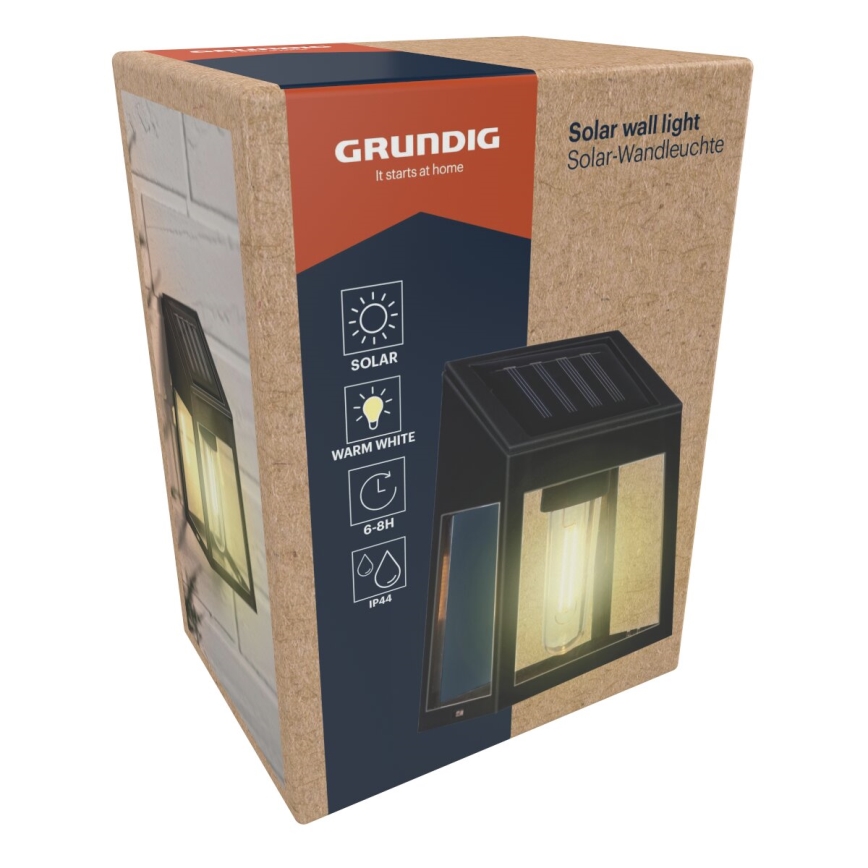Grundig - LED Solarna zidna svjetiljka LED/1,2V IP44