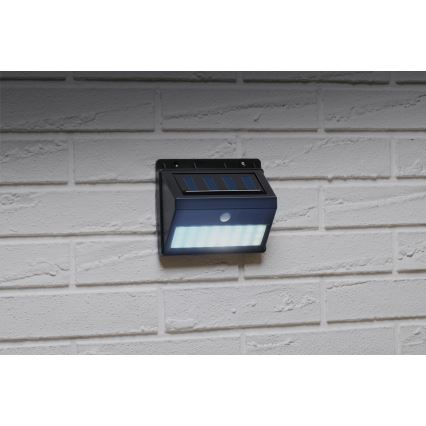 Grundig - LED solarna zidna svjetiljka s senzorom LED/1,2V 600 mAh IP44