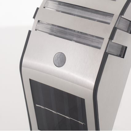 Grundig - LED Solarna zidna svjetiljka sa senzorom za pokret i dan/noć LED/1xAA 600mAh IP64