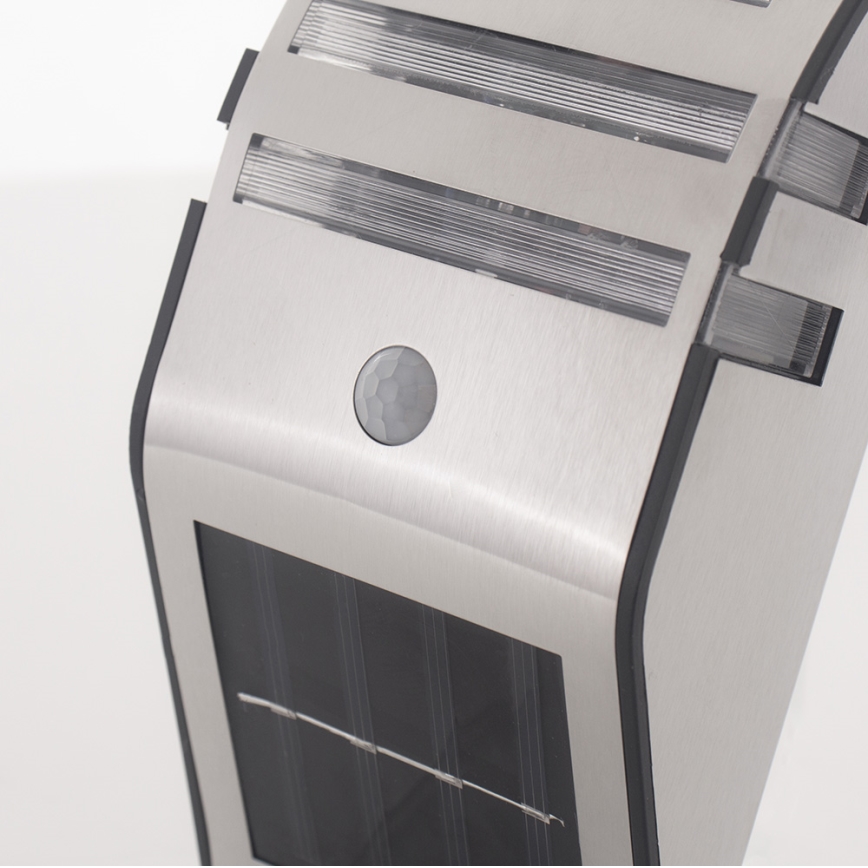 Grundig - LED Solarna zidna svjetiljka sa senzorom za pokret i dan/noć LED/1xAA 600mAh IP64