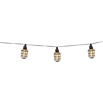 Grundig - LED Solarni lanac 10xLED 3,8m IP44 topla bijela