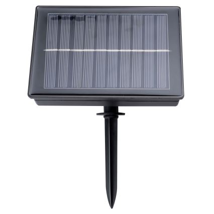 Grundig - LED solarni lanac s prigušivanjem 50xLED/8 funkcija 9,35m topla bijela 1200 mAh IP44 + daljinski upravljač