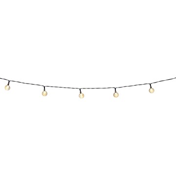 Grundig - LED solarni lanac s prigušivanjem 50xLED/8 funkcija 9,35m IP44 toplo bijela 600 mAh + daljinski upravljač