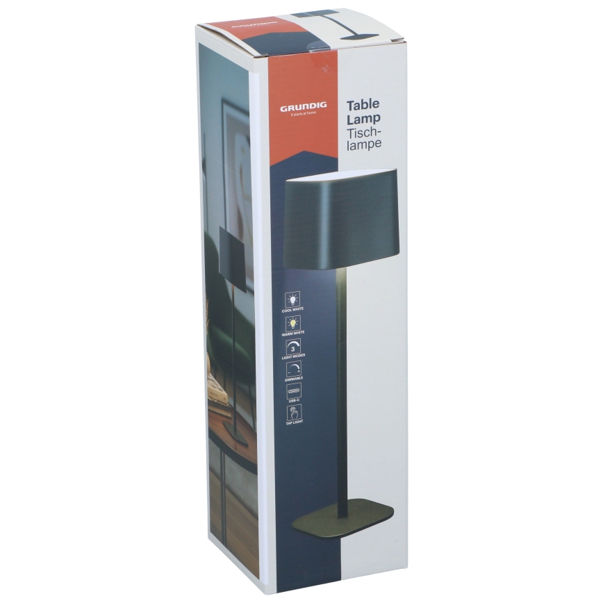 Grundig - LED stolna lampa na dodir s prigušivanjem LED/5V 1200 mAh