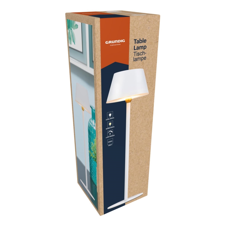 Grundig - LED stolna lampa s dodirnim upravljanjem LED/5V 1200 mAh