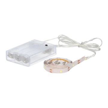 Grundig - LED Traka 2m LED/3xAA dnevna bijela