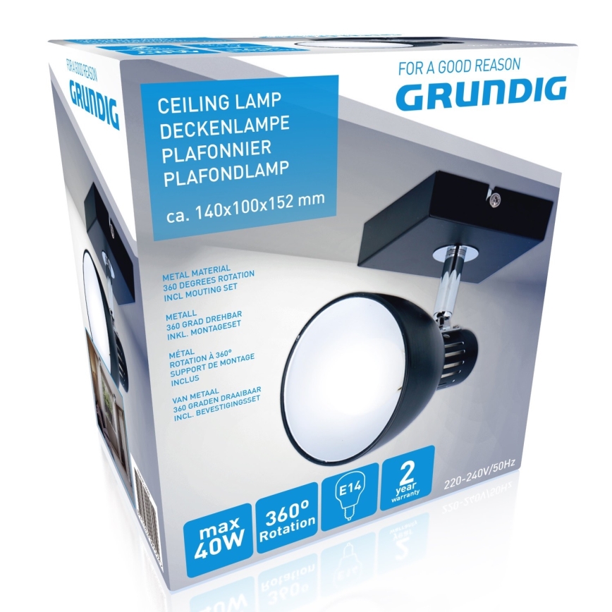 Grundig - Reflektorska svjetiljka 1xE14/40W/230V