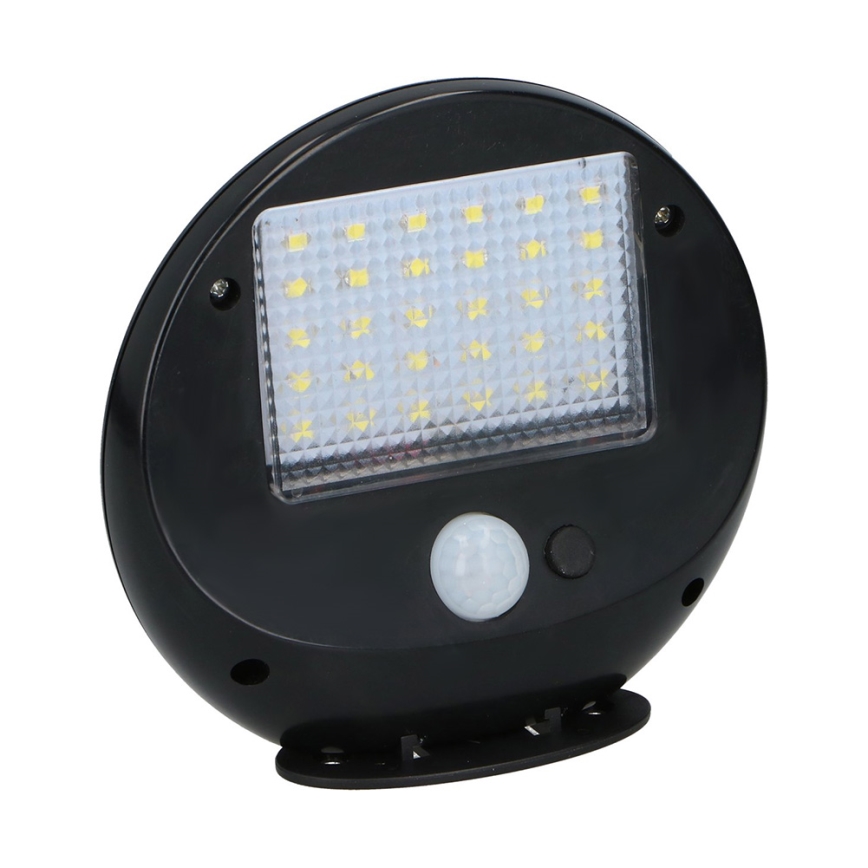 Grundig - SET 2x LED solarna zidna svjetiljka s senzorom pokreta i sumraka LED/3,2V 600 mAh