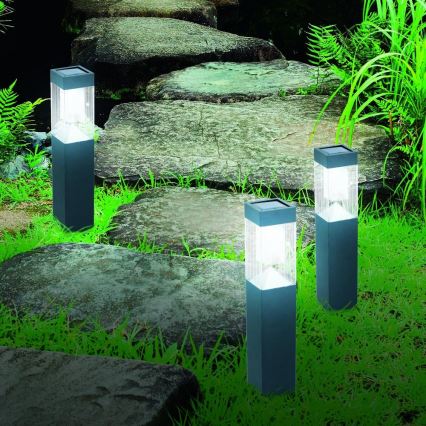 Grundig - SET 3x Solarna lampa LED/1,2V 6,5x35,5cm