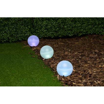 Grundig - SET 5x LED RGBW  Solarna svjetiljka LED/3,2V IP44