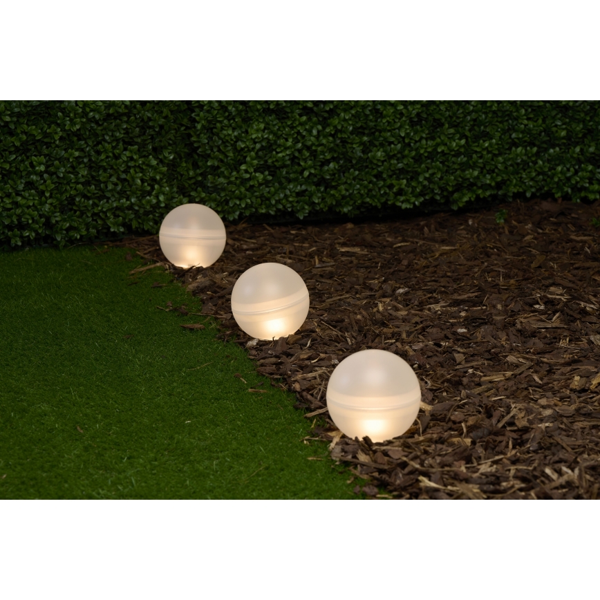 Grundig - SET 5x LED RGBW  Solarna svjetiljka LED/3,2V IP44