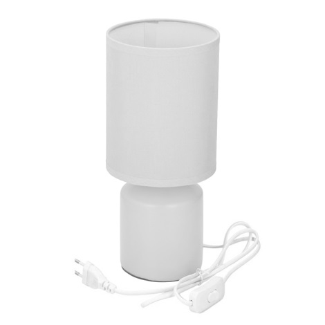 Grundig - Stolna lampa 1xE27/40W/230V bijela