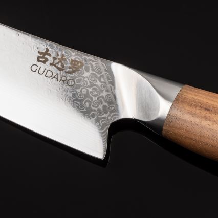 Gudaro - Damaskuski kuhinjski nož TAKUMI 8, 67 slojeva čelika, dužina 20 cm, orah