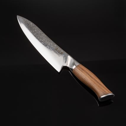 Gudaro - Damaskuski kuhinjski nož TAKUMI 8, 67 slojeva čelika, dužina 20 cm, orah