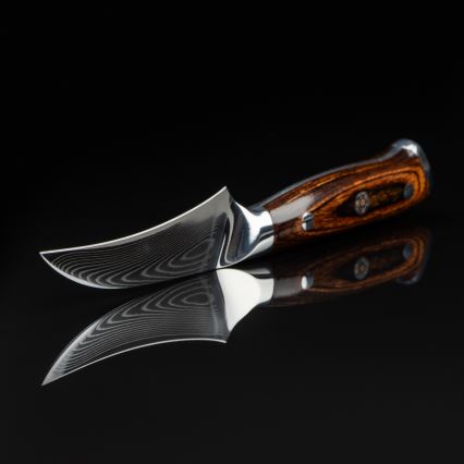 Gudaro - Damaskski kuhinjski nož za voće FENG 3,5, 67 slojeva damaškog čelika, duljina 9,5 cm