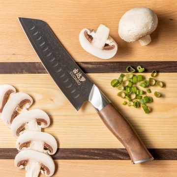 Gudaro - Damastni Santoku kuhinjski nož TAKUMI 7