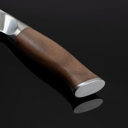Gudaro - Damastni Santoku kuhinjski nož TAKUMI 7, 67 slojeva čelika, duljina 17,5 cm, orah