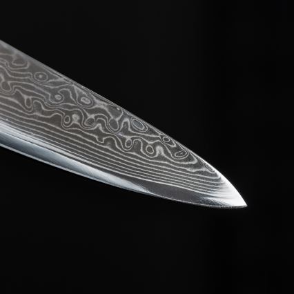 Gudaro - Kuhinjski nož SHIRO 3,5, 67 slojeva damaskog čelika, duljina 9,5 cm