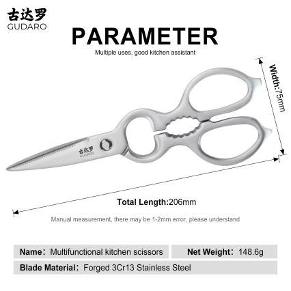 Gudaro - Škare za perad RONIN 20,6 cm