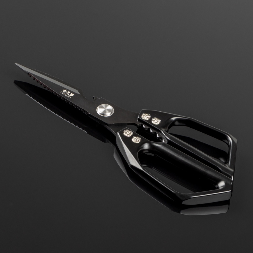 Gudaro - Škare za perad SHOGUN 23,3 cm crne