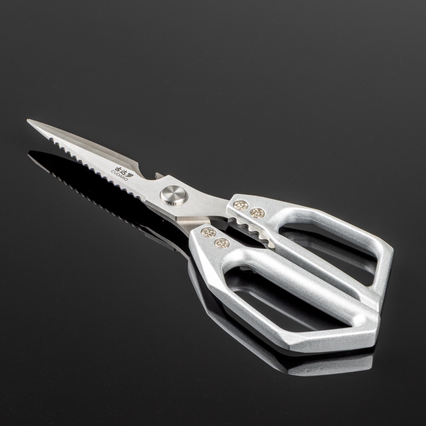 Gudaro - Škare za perad SHOGUN 23,3 cm srebrne