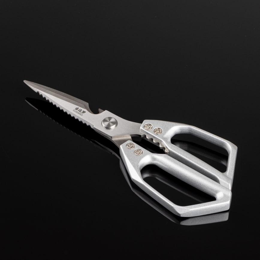 Gudaro - Škare za perad SHOGUN 23,3 cm srebrne