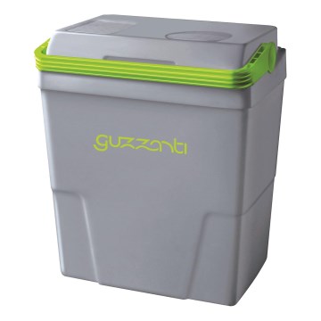 Guzzanti GZ 22B - Prijenosni autohladnjak 22 l 58W/12V/230V siva/zelena