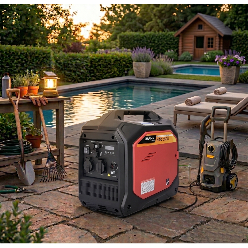 Hahn & Sohn 20059 - Benzinski generator H IG 3500 3500W