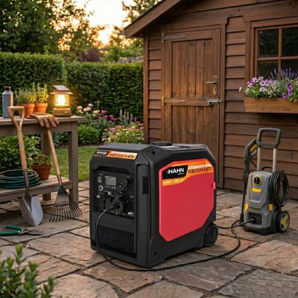 Hahn & Sohn 20086 - Benzinski/LPG elektrogenerator HIG 5500 G ATS 5500/5000W