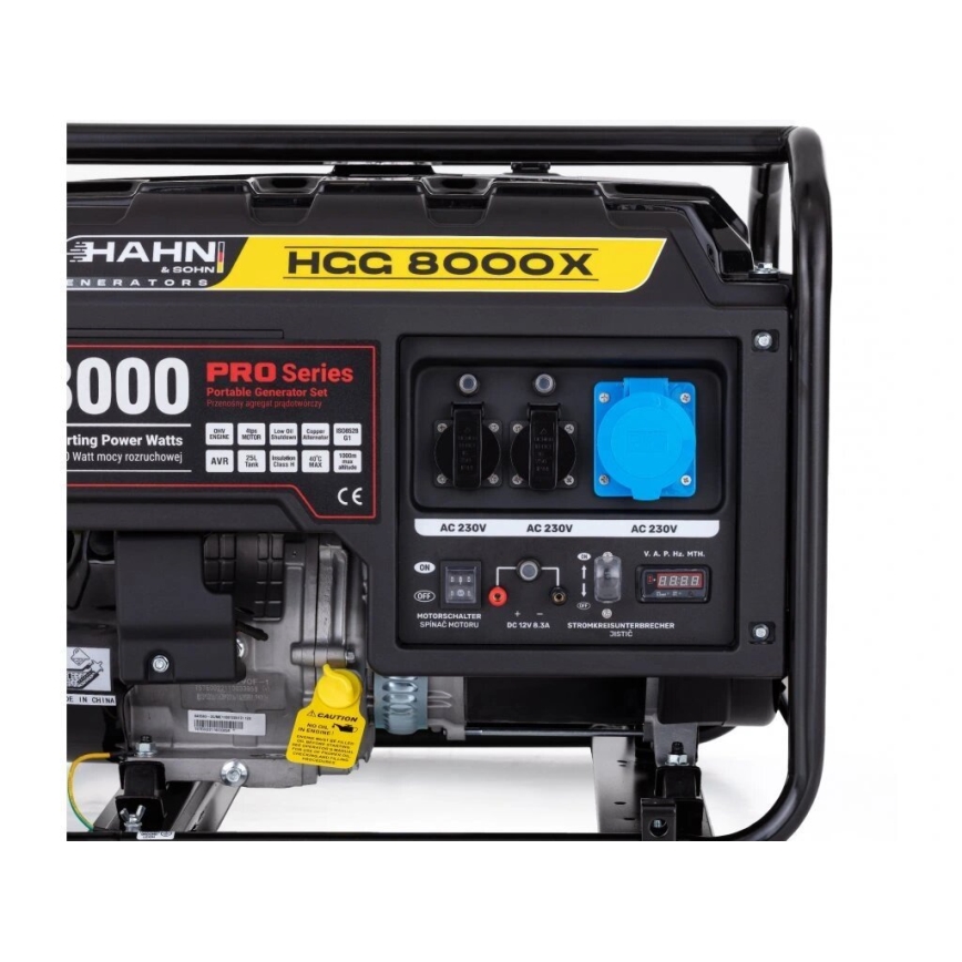 Hahn & Sohn 7410 - Benzinski generator HGG 8000X 6500W
