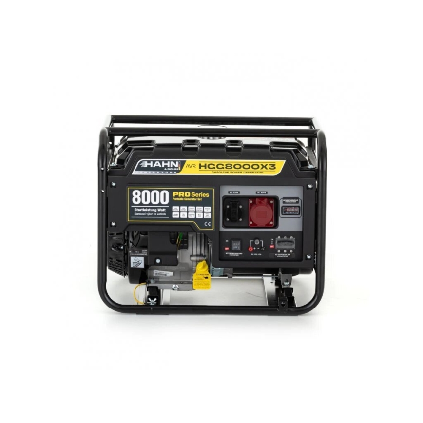 Hahn & Sohn 9177 - Benzinski generator HGG 8000 X3 6500W
