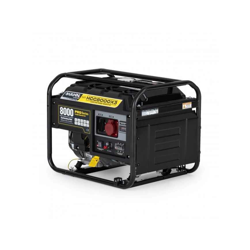 Hahn & Sohn 9177 - Benzinski generator HGG 8000 X3 6500W