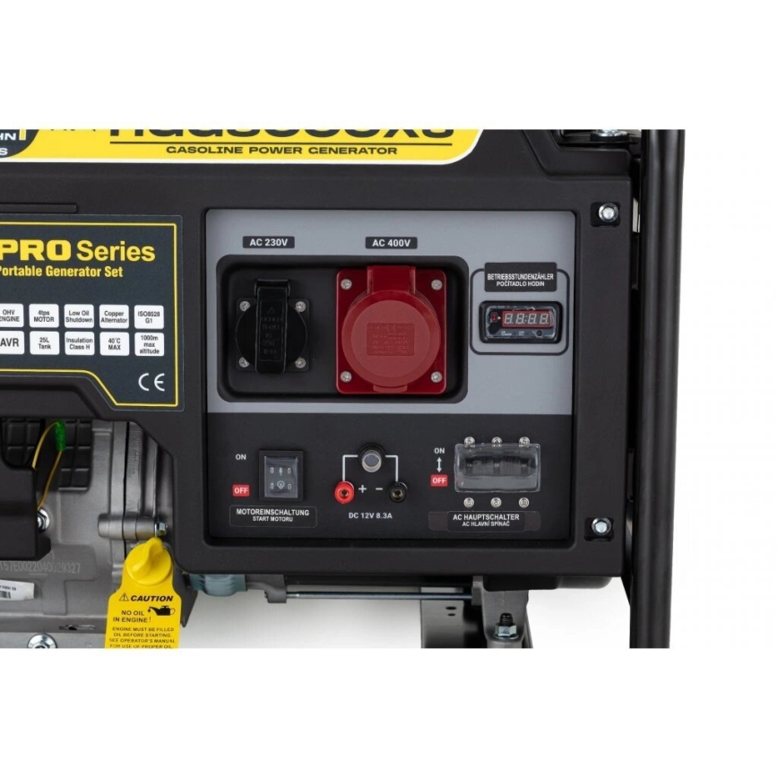 Hahn & Sohn 9177 - Benzinski generator HGG 8000 X3 6500W