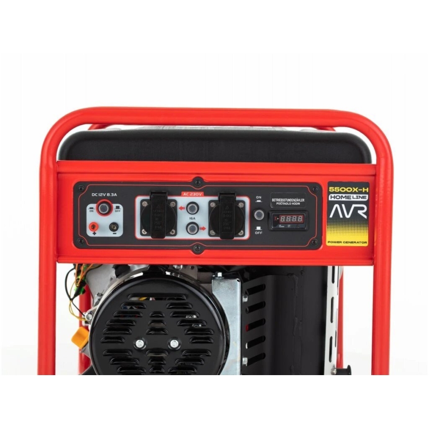Hahn & Sohn 9178 - Benzinski generator HGG 5500 X-H 5500W