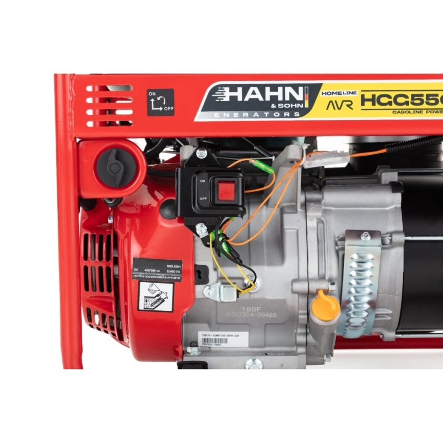 Hahn & Sohn 9178 - Benzinski generator HGG 5500 X-H 5500W