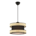 HALO 1xE27/60W/230V stropna lampa crna/bež