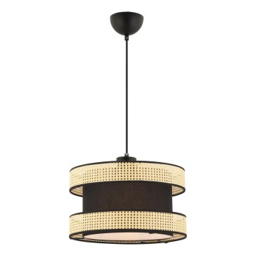 HALO 1xE27/60W/230V stropna lampa crna/bež
