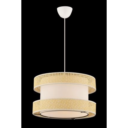 HALO 1xE27/60W/230V stropna lampa kremasta/bež