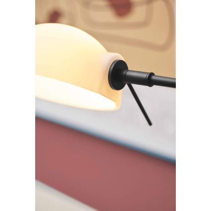 Halo Design 740215 - Zidna svjetiljka KJOBENHAVN 1xG9/28W/230V crna