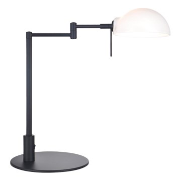 Halo Design 740246 - Stolna lampa KJOBENHAVN 1xG9/28W/230V crna