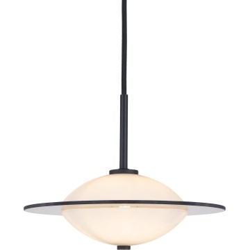 Halo Design 743582 - Viseći luster na kabelu ORBIT 1xG9/7W/230V Ø 24 cm bijela/crna/zadimljena siva