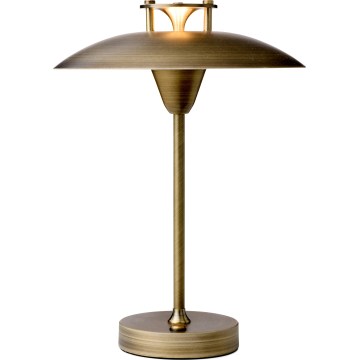 Halo Design 746149 - LED Prigušiva vanjska punjiva stolna svjetiljka MINI STEPP LED/1,8W/1600 mAh IP44 mesing