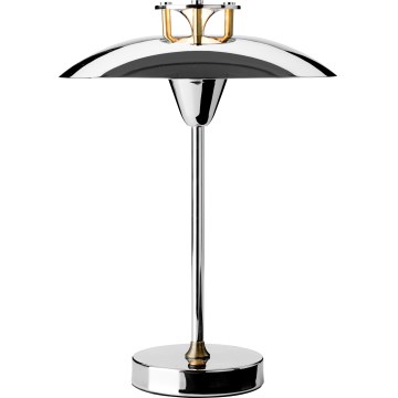 Halo Design 746163 - LED s mogućnošću prigušivanja vanjska punjiva stolna svjetiljka MINI STEPP LED/1,8W/1600 mAh IP44 sjajni krom