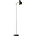Halo Design 746866 - Podna lampa VOGUE 1xE27/40W/230V crna/mesing