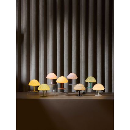 Halo Design 746996 - Stolna lampa CANDY MINI MUSH 1xG9/25W/230V Ø 17 cm bijela